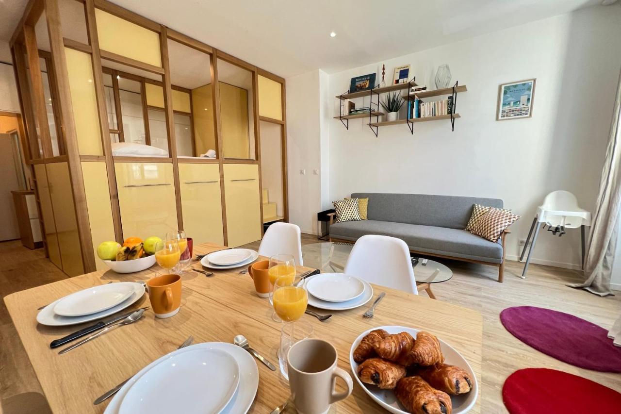 La Perle D'Endoume Wifi - Netflix Apartment มาร์กเซย ภายนอก รูปภาพ